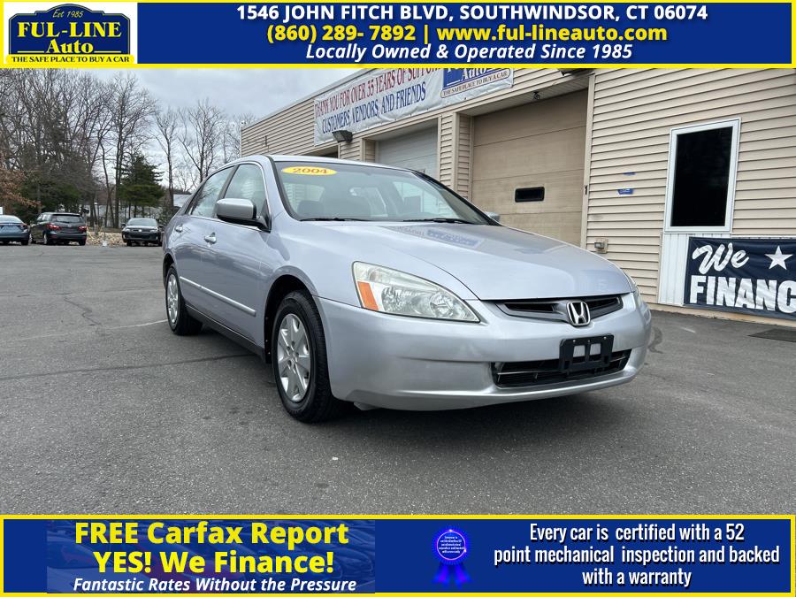 2004 Honda Accord Sdn LX Auto, available for sale in South Windsor , Connecticut | Ful-line Auto LLC. South Windsor , Connecticut