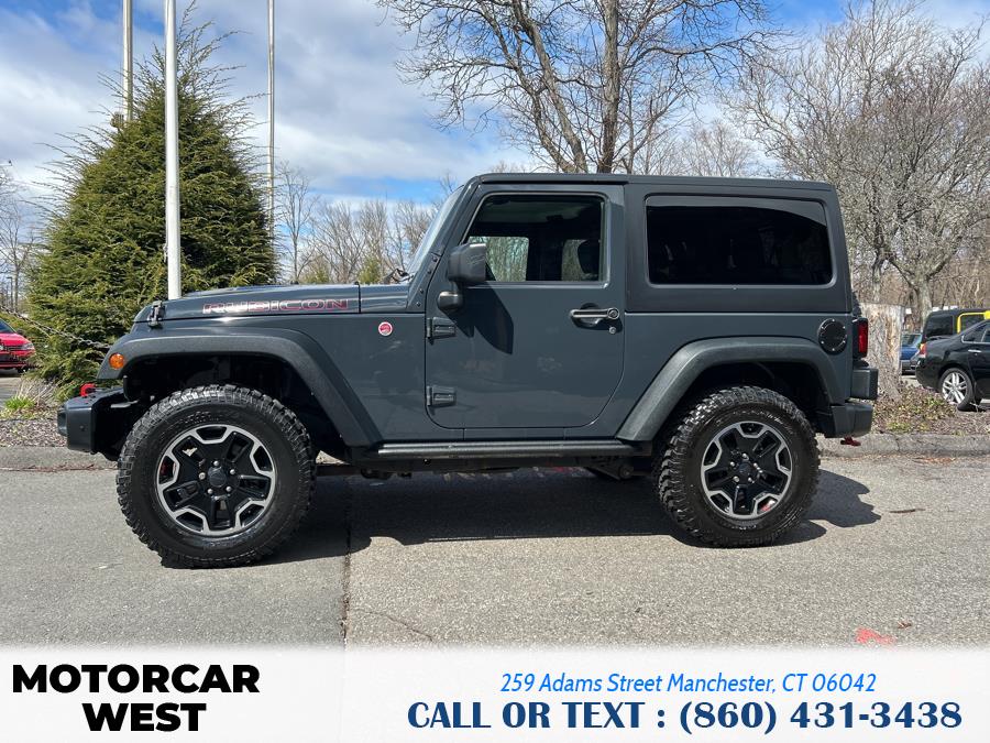 2016 Jeep Wrangler 4WD 2dr Rubicon Hard Rock, available for sale in Manchester, Connecticut | Motorcar West. Manchester, Connecticut