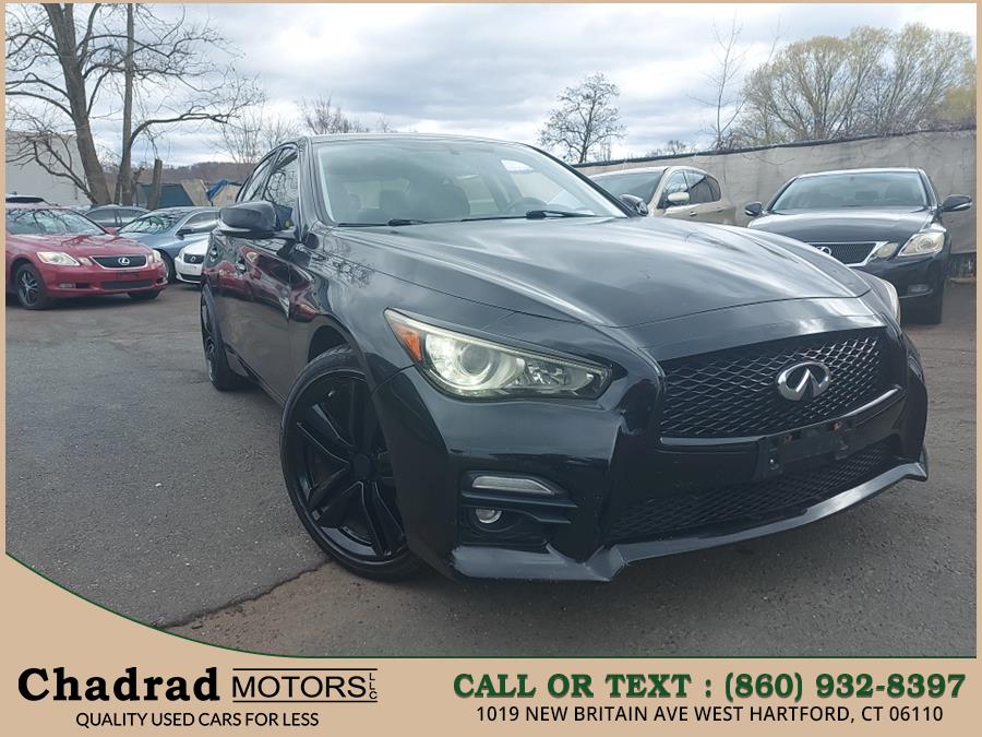 2014 Infiniti Q50 4dr Sdn Sport AWD, available for sale in West Hartford, Connecticut | Chadrad Motors llc. West Hartford, Connecticut