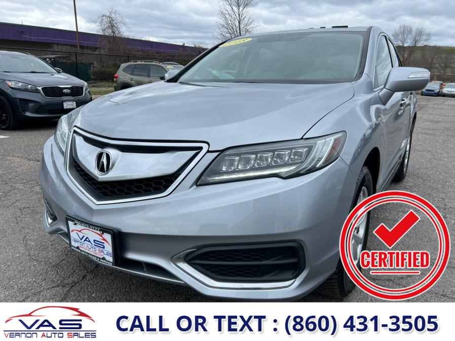 2018 Acura RDX AWD w/Technology Pkg, available for sale in Manchester, Connecticut | Vernon Auto Sale & Service. Manchester, Connecticut