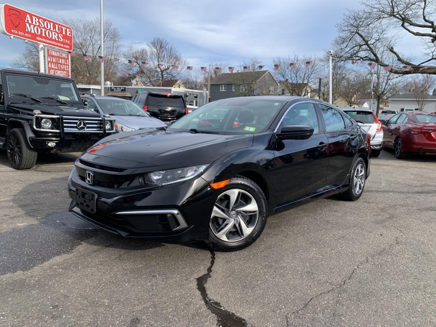 2019 Honda Civic Sedan LX CVT, available for sale in Springfield, Massachusetts | Absolute Motors Inc. Springfield, Massachusetts