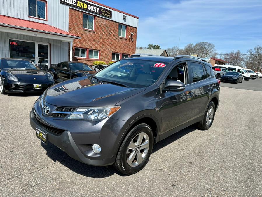 2015 Toyota RAV4 AWD 4dr XLE (Natl), available for sale in South Windsor, Connecticut | Mike And Tony Auto Sales, Inc. South Windsor, Connecticut