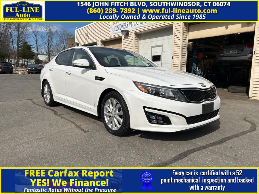 2015 Kia Optima 4dr Sdn EX, available for sale in South Windsor , Connecticut | Ful-line Auto LLC. South Windsor , Connecticut