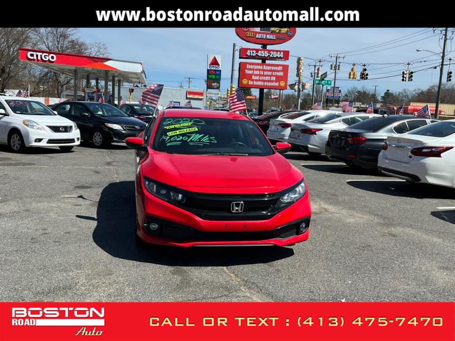 2020 Honda Civic Sedan Sport CVT, available for sale in Springfield, Massachusetts | Boston Road Auto. Springfield, Massachusetts