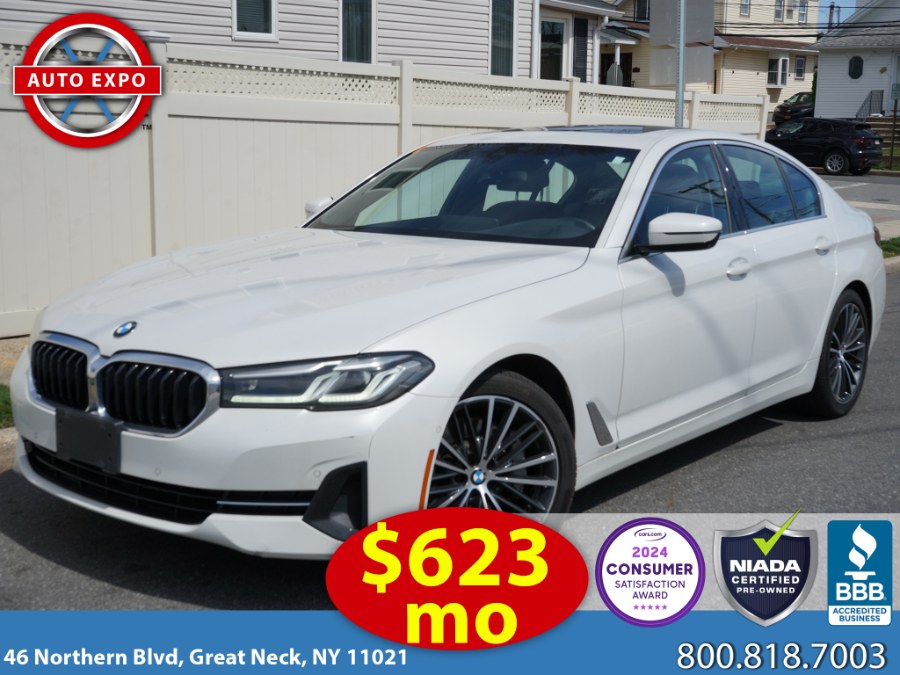 Used 2021 BMW 5 Series in Great Neck, New York | Auto Expo Ent Inc.. Great Neck, New York