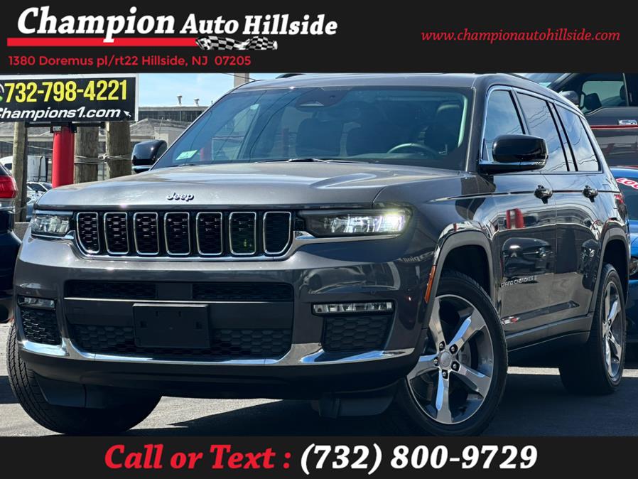 2021 Jeep Grand Cherokee L Limited 4x4, available for sale in Hillside, New Jersey | Champion Auto Hillside. Hillside, New Jersey