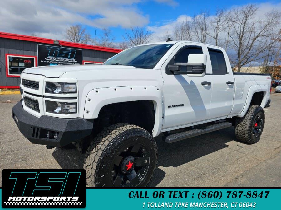 2014 Chevrolet Silverado 1500 4WD Double Cab 143.5" LT w/1LT, available for sale in Manchester, Connecticut | TSI Motorsports. Manchester, Connecticut