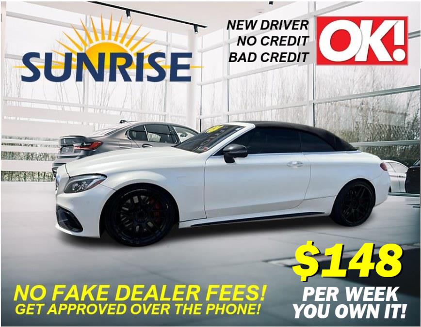 2017 Mercedes-Benz AMG C 63 S Cabriolet. CLEAN CARFAX!!!, available for sale in Rosedale, New York | Sunrise Auto Sales. Rosedale, New York