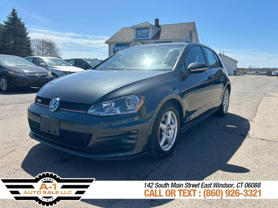 2017 Volkswagen Golf GTI 2.0T 4-Door S Manual, available for sale in East Windsor, Connecticut | A1 Auto Sale LLC. East Windsor, Connecticut