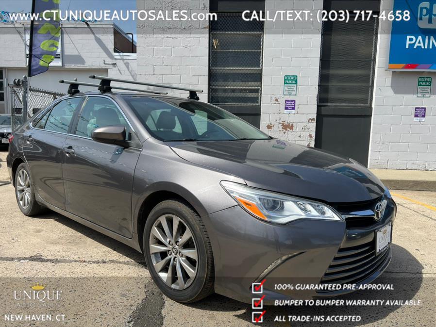 2016 Toyota Camry 4dr Sdn V6 Auto XLE (Natl), available for sale in New Haven, Connecticut | Unique Auto Sales LLC. New Haven, Connecticut