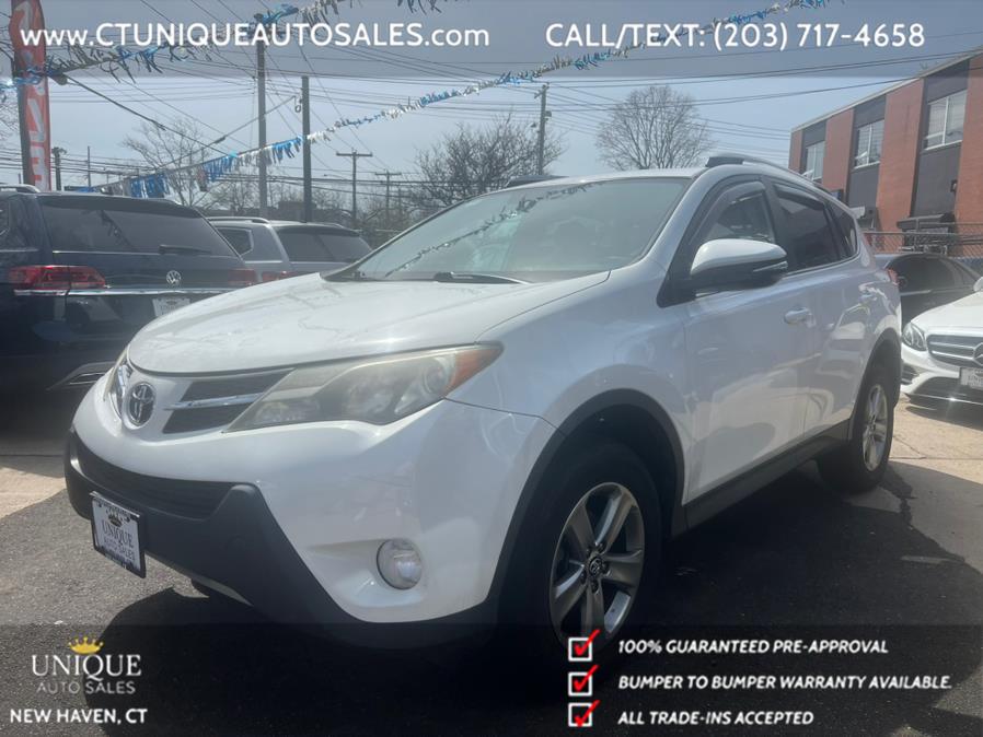 2015 Toyota RAV4 AWD 4dr XLE (Natl), available for sale in New Haven, Connecticut | Unique Auto Sales LLC. New Haven, Connecticut