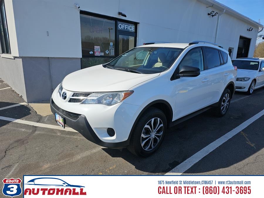 2013 Toyota RAV4 AWD 4dr LE (Natl), available for sale in Middletown, Connecticut | RT 3 AUTO MALL LLC. Middletown, Connecticut
