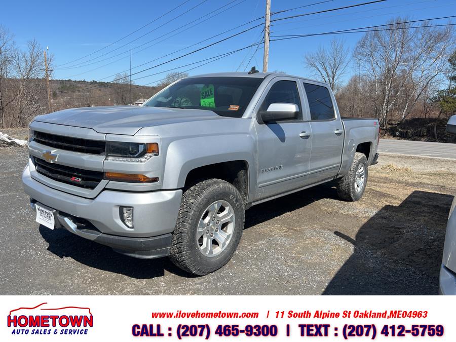 Used 2018 Chevrolet Silverado 1500 in Oakland, Maine | Hometown Auto Sales and Service. Oakland, Maine