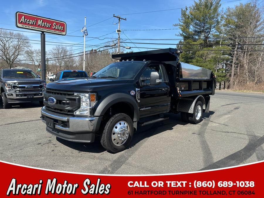 2021 Ford Super Duty F-550 DRW XL 4WD Reg Cab 145" WB 60" CA, available for sale in Tolland, Connecticut | Arcari Motor Sales. Tolland, Connecticut