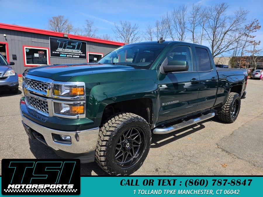 2015 Chevrolet Silverado 1500 4WD Double Cab 143.5" LT w/1LT, available for sale in Manchester, Connecticut | TSI Motorsports. Manchester, Connecticut