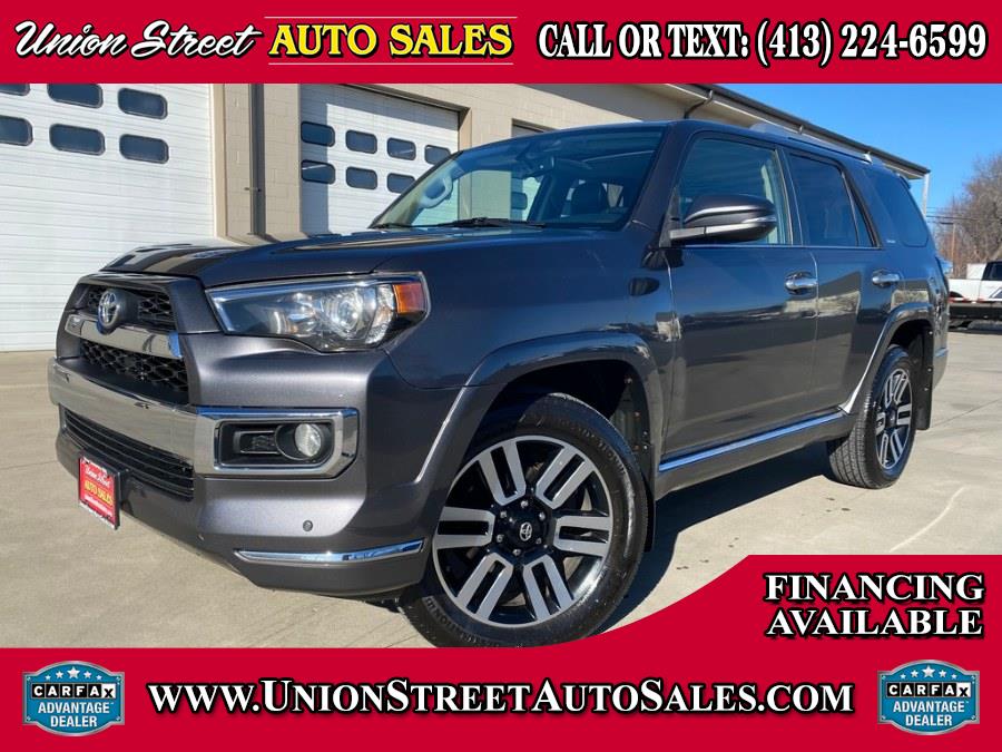 2014 Toyota 4Runner 4WD 4dr V6 Limited (Natl), available for sale in West Springfield, Massachusetts | Union Street Auto Sales. West Springfield, Massachusetts