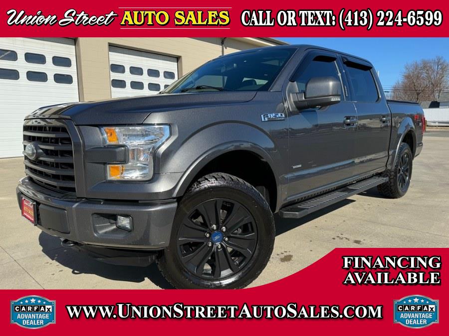 2016 Ford F-150 4WD SuperCrew 145" Lariat, available for sale in West Springfield, Massachusetts | Union Street Auto Sales. West Springfield, Massachusetts