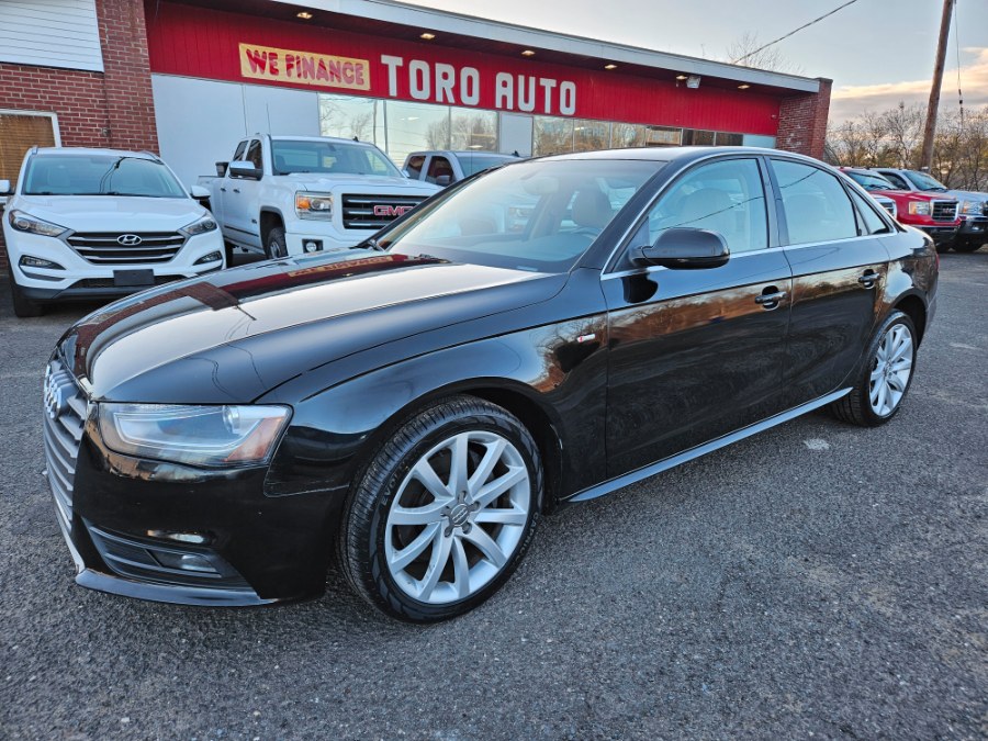2014 Audi A4 4dr Sdn CVT FrontTrak 2.0T Premium, available for sale in East Windsor, Connecticut | Toro Auto. East Windsor, Connecticut