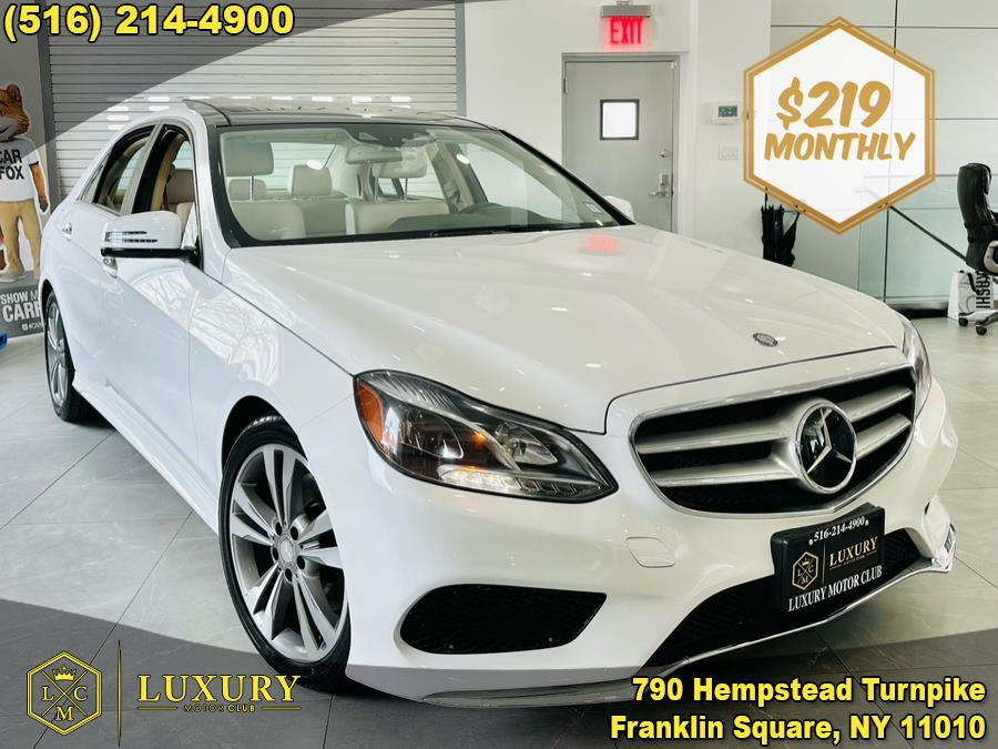 2016 Mercedes-Benz E-Class 4dr Sdn E 350 Sport 4MATIC, available for sale in Franklin Square, New York | Luxury Motor Club. Franklin Square, New York