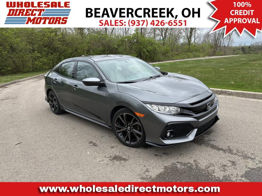 2017 Honda Civic Hatchback Sport CVT, available for sale in Beavercreek, Ohio | Wholesale Direct Motors. Beavercreek, Ohio