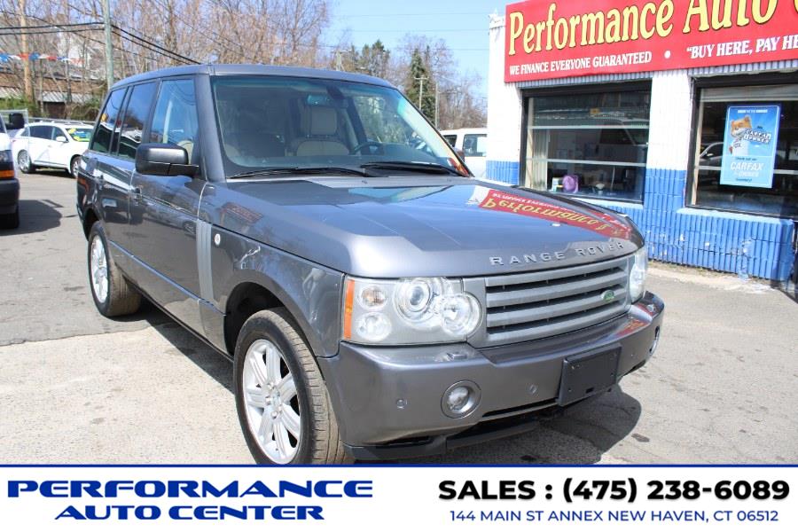 2008 Land Rover Range Rover 4WD 4dr HSE, available for sale in New Haven, Connecticut | Performance Auto Sales LLC. New Haven, Connecticut