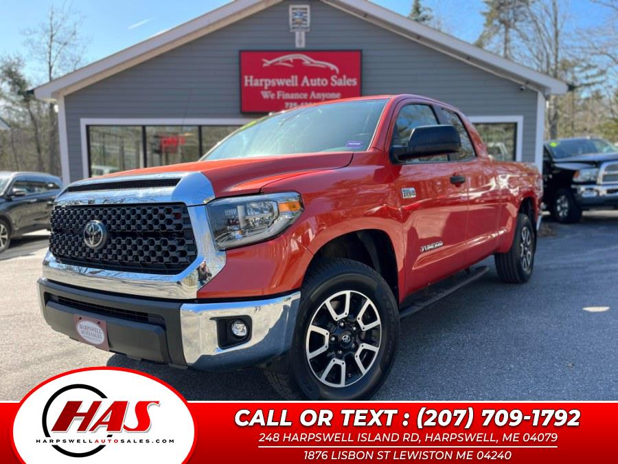 Used Toyota Tundra 4WD SR5 Double Cab 6.5'' Bed 5.7L (Natl) 2018 | Harpswell Auto Sales Inc. Harpswell, Maine
