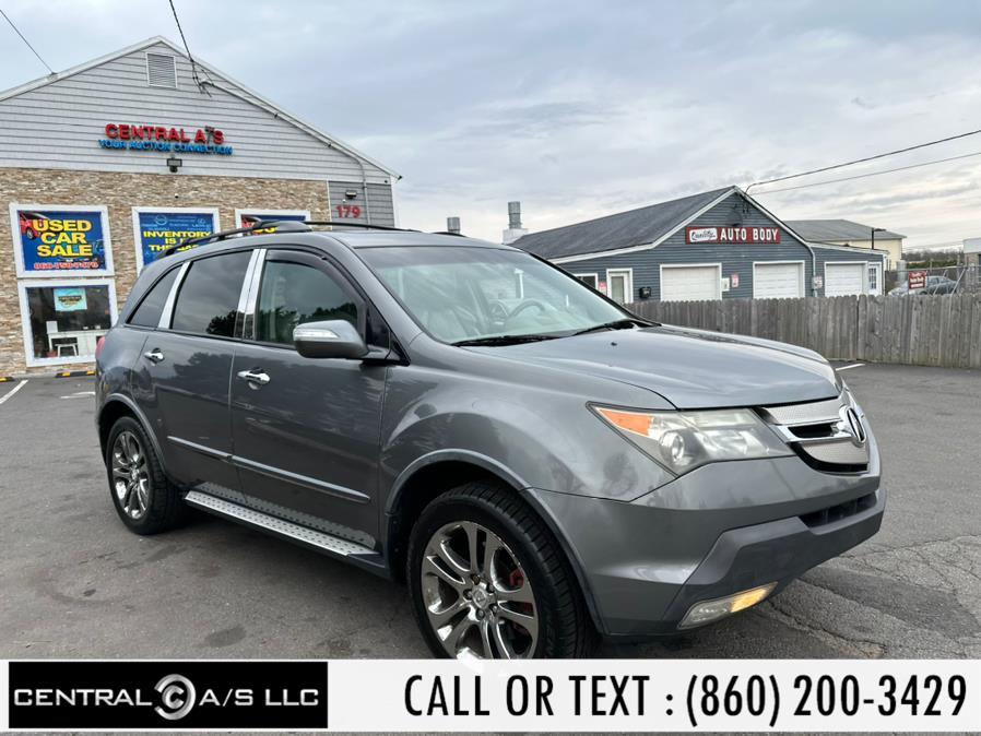 2008 Acura MDX 4WD 4dr Tech/Entertainment Pkg, available for sale in East Windsor, Connecticut | Central A/S LLC. East Windsor, Connecticut