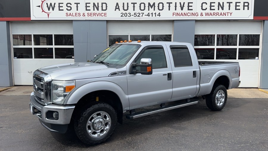 2012 Ford Super Duty F-350 SRW 4WD Crew Cab 156" XLT, available for sale in Waterbury, Connecticut | West End Automotive Center. Waterbury, Connecticut