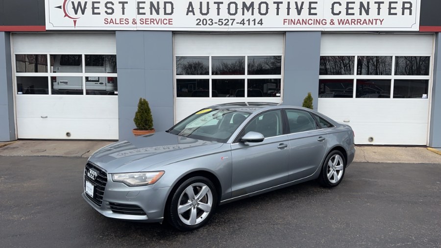2012 Audi A6 4dr Sdn quattro 3.0T Prestige, available for sale in Waterbury, Connecticut | West End Automotive Center. Waterbury, Connecticut