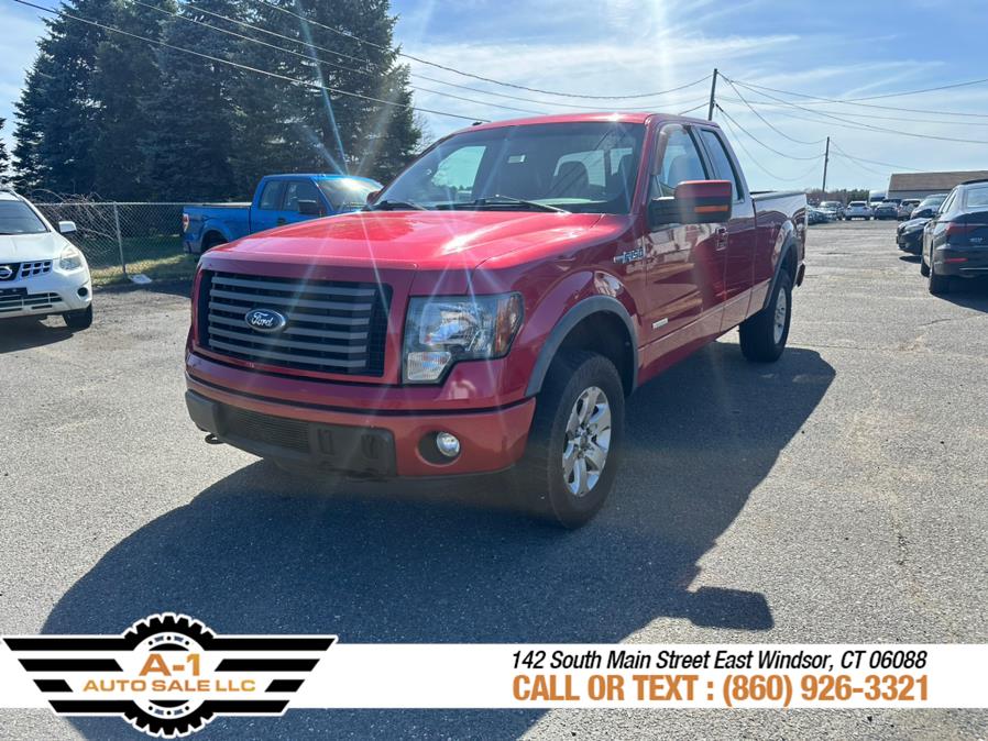 2012 Ford F-150 4WD SuperCab 145" FX4, available for sale in East Windsor, Connecticut | A1 Auto Sale LLC. East Windsor, Connecticut