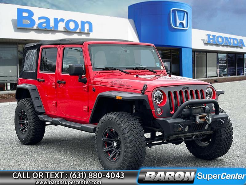 Used 2015 Jeep Wrangler Unlimited in Patchogue, New York | Baron Supercenter. Patchogue, New York