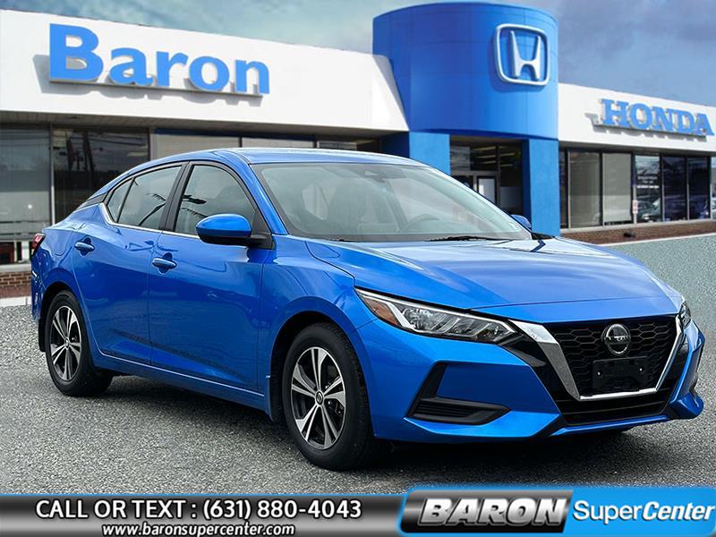 2021 Nissan Sentra SV, available for sale in Patchogue, New York | Baron Supercenter. Patchogue, New York