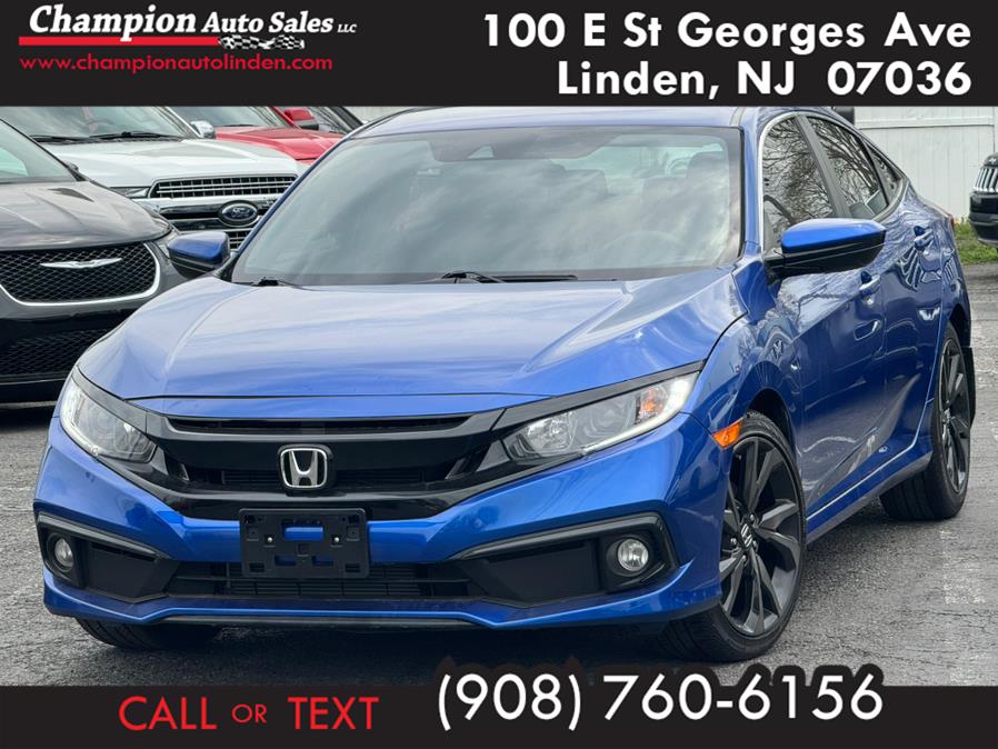 2021 Honda Civic Sedan Sport CVT, available for sale in Linden, New Jersey | Champion Used Auto Sales. Linden, New Jersey