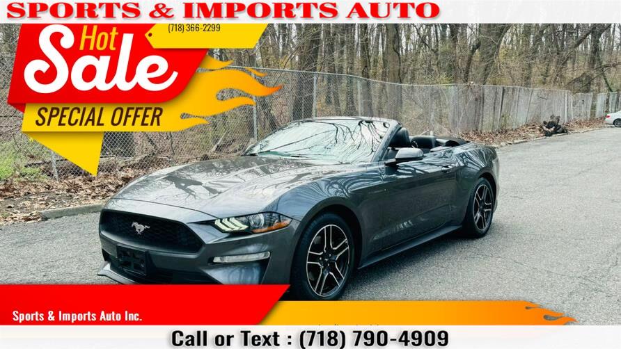Used Ford Mustang EcoBoost Convertible 2018 | Sports & Imports Auto Inc. Brooklyn, New York