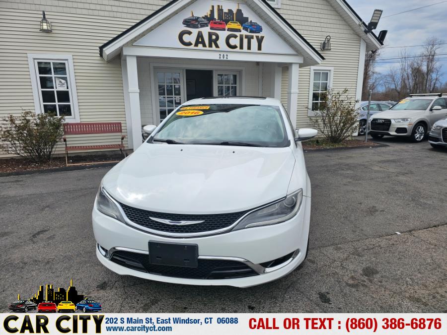 2016 Chrysler 200 4dr Sdn C AWD, available for sale in East Windsor, Connecticut | Car City LLC. East Windsor, Connecticut
