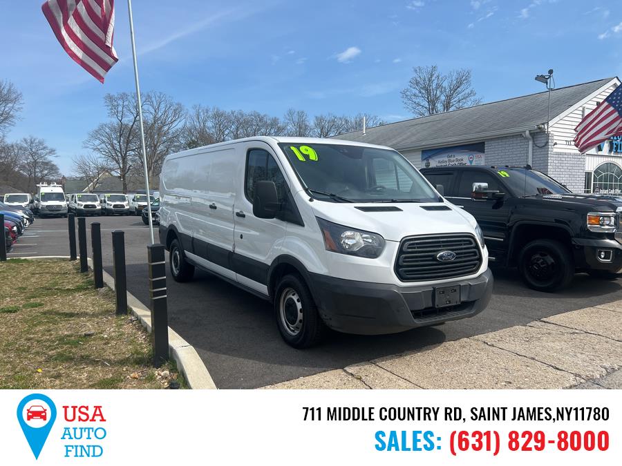 2019 Ford Transit Van T-350 148" Low Rf 9500 GVWR Swing-Out RH Dr, available for sale in Saint James, New York | USA Auto Find. Saint James, New York
