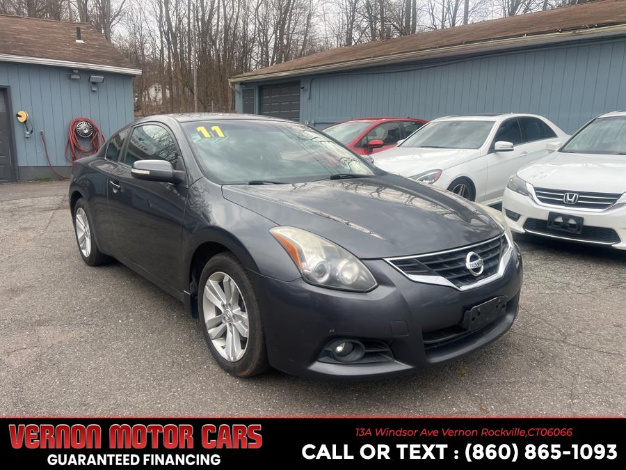 2011 Nissan Altima 2dr Cpe I4 CVT 2.5 S, available for sale in Vernon Rockville, Connecticut | Vernon Motor Cars. Vernon Rockville, Connecticut