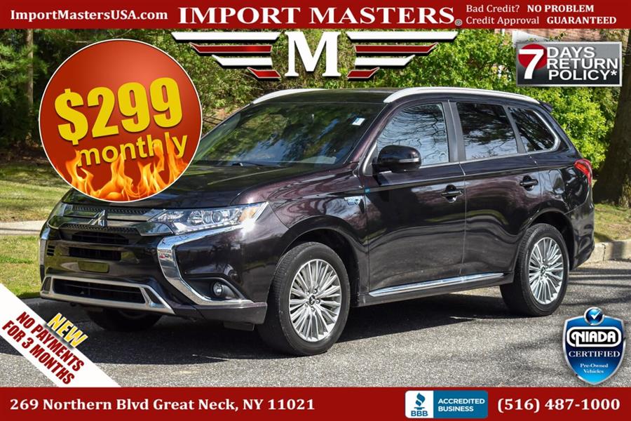Used 2019 Mitsubishi Outlander Phev in Great Neck, New York | Camy Cars. Great Neck, New York