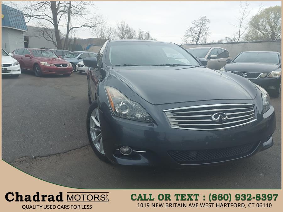 2013 Infiniti G37 Coupe 2dr x AWD, available for sale in West Hartford, Connecticut | Chadrad Motors llc. West Hartford, Connecticut