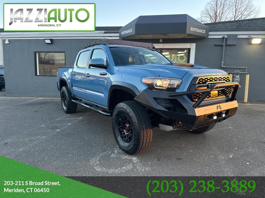 2018 Toyota Tacoma TRD Pro Double Cab 5'' Bed V6 4x4 AT (Natl), available for sale in Meriden, Connecticut | Jazzi Auto Sales LLC. Meriden, Connecticut