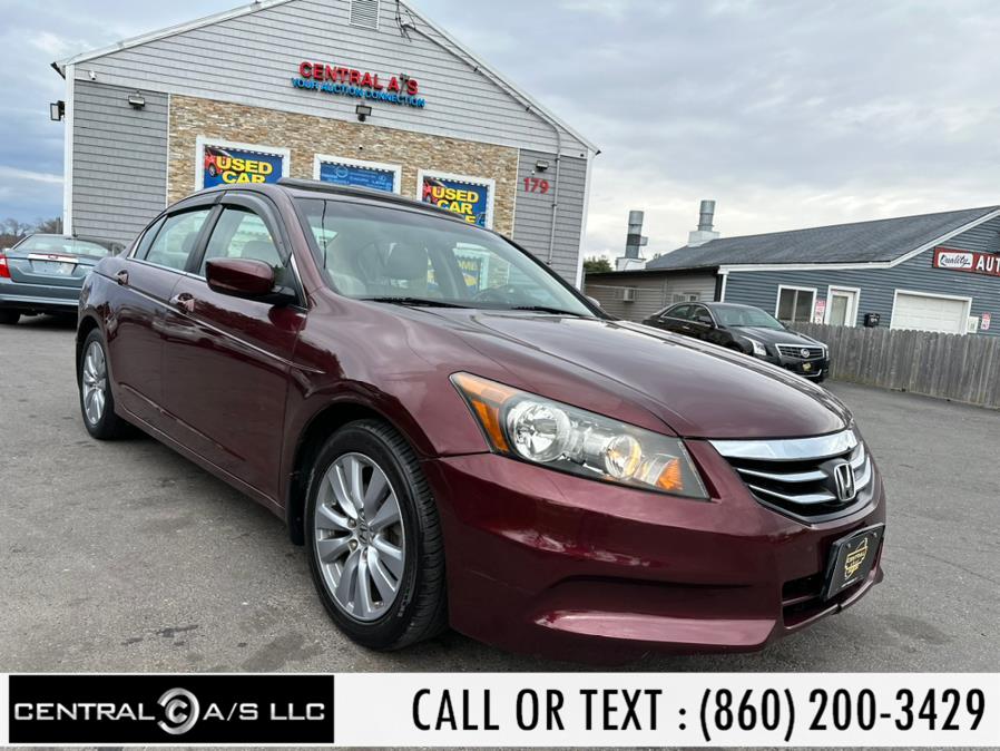 2011 Honda Accord Sdn 4dr I4 Auto EX-L PZEV, available for sale in East Windsor, Connecticut | Central A/S LLC. East Windsor, Connecticut