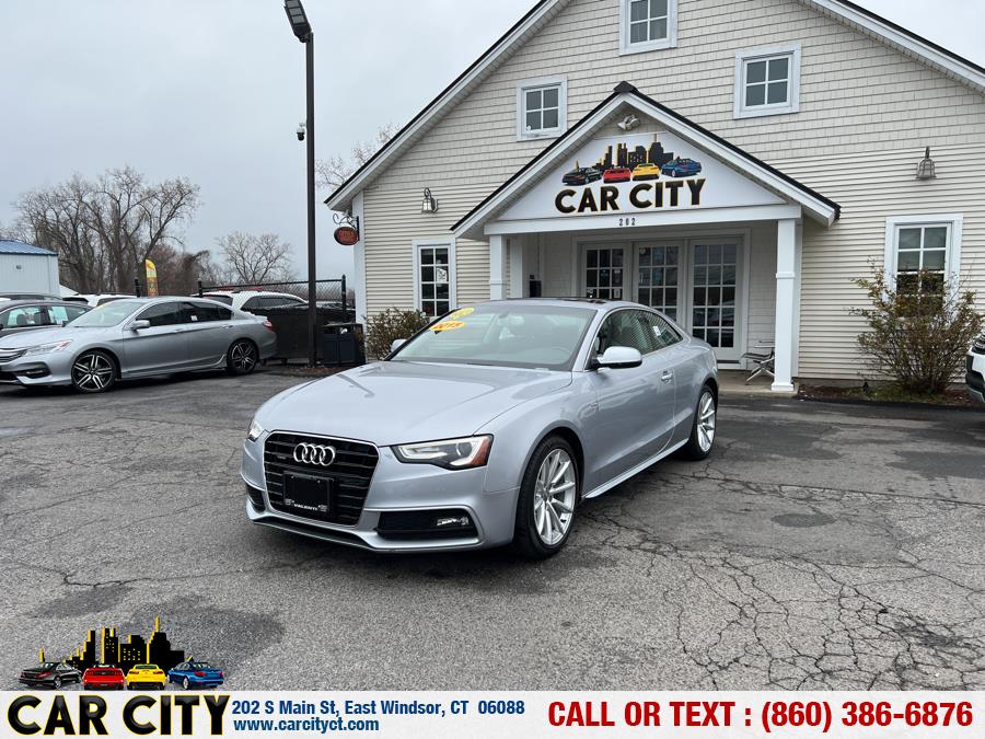Used Audi A5 2dr Cpe Auto quattro 2.0T Premium Plus 2015 | Car City LLC. East Windsor, Connecticut