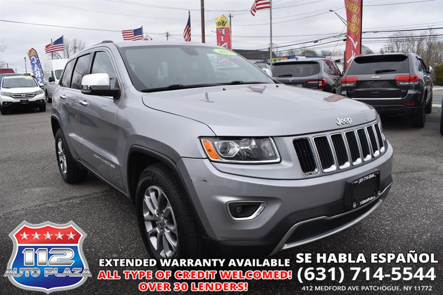 2015 Jeep Grand Cherokee LIMITED, available for sale in Patchogue, New York | 112 Auto Plaza. Patchogue, New York