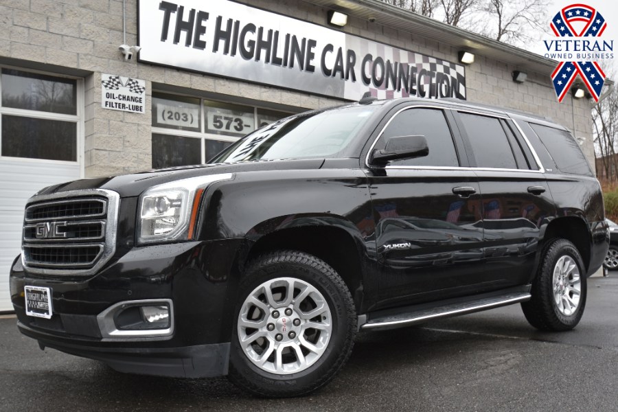 2017 GMC Yukon 4WD 4dr SLT, available for sale in Waterbury, Connecticut | Highline Car Connection. Waterbury, Connecticut