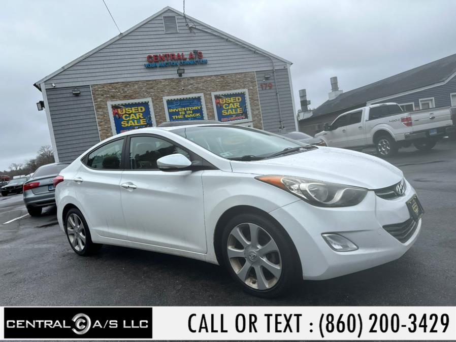 2013 Hyundai Elantra 4dr Sdn Auto GLS PZEV (Alabama Plant), available for sale in East Windsor, Connecticut | Central A/S LLC. East Windsor, Connecticut
