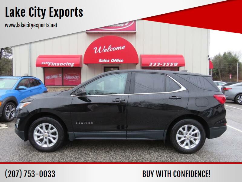 2019 Chevrolet Equinox LT 4x4 4dr SUV w/2FL, available for sale in Auburn, Maine | Lake City Exports Inc. Auburn, Maine