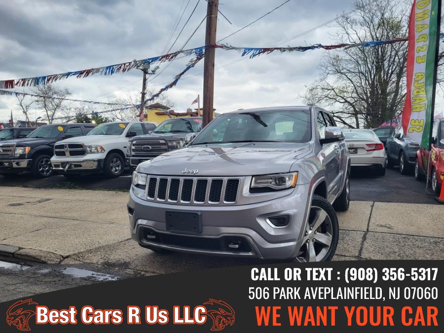 2015 Jeep Grand Cherokee 4WD 4dr Overland, available for sale in Plainfield, New Jersey | Best Cars R Us LLC. Plainfield, New Jersey
