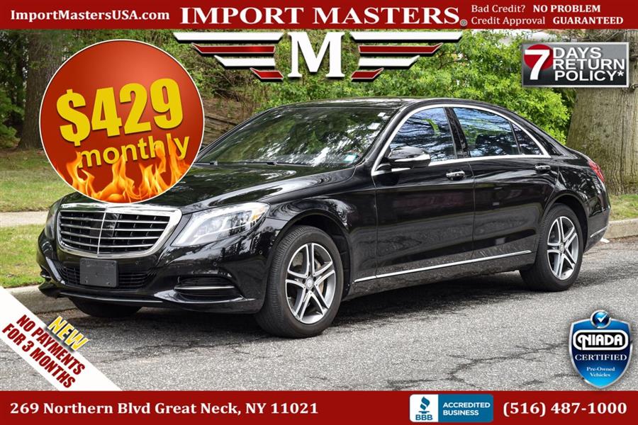 2016 Mercedes-benz S-class S 550 4MATIC AWD 4dr Sedan, available for sale in Great Neck, New York | Camy Cars. Great Neck, New York