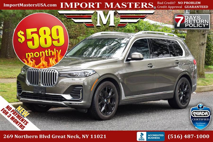 2021 BMW X7 xDrive40i AWD 4dr Sports Activity Vehicle, available for sale in Great Neck, New York | Camy Cars. Great Neck, New York