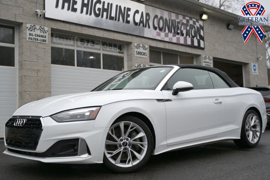Used 2022 Audi A5 Cabriolet in Waterbury, Connecticut | Highline Car Connection. Waterbury, Connecticut